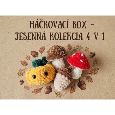 ionela bašistova Box hačkovacia jesenna kolekcia 4v1
