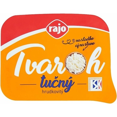 Rajo Tvaroh tučný hrudkovitý 200 g