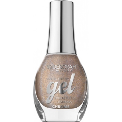Deborah Milano gelový lak na nehty Chrome, 03 Copper Deluxe, 8,5ml