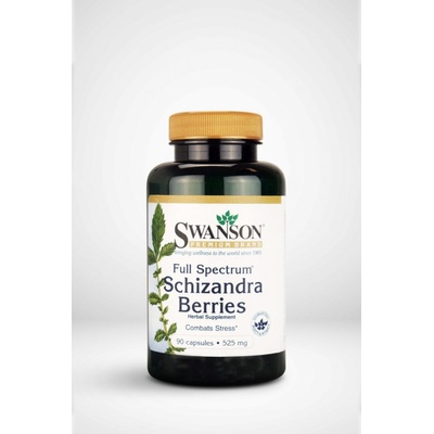 Swanson Schizandra Berries 525 mg 90 kapslí