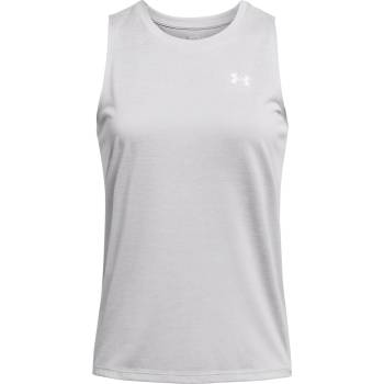 Under Armour Дамски потник Under Armour Tech Tank Twist Vest Womens - Halo Gray/White