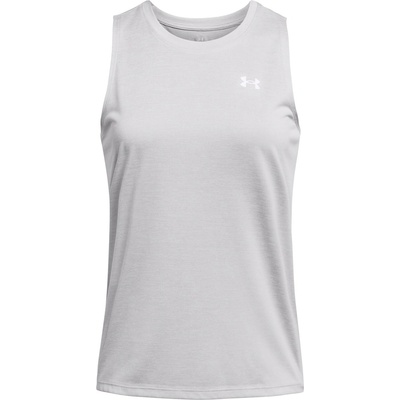 Under Armour Дамски потник Under Armour Tech Tank Twist Vest Womens - Halo Gray/White