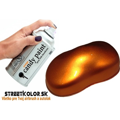 Diamond Candy farba v spreji 400 ml Fire Orange