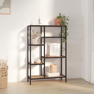 HangarStore.cz Knihovna 80x30x120 cm ocel a kompozitní dřevo, 336357