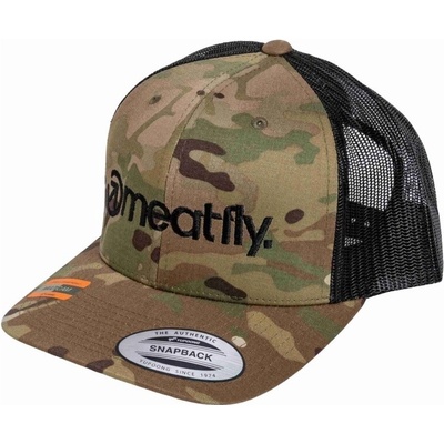 Meatfly MF Logo Trucker čierna/camo