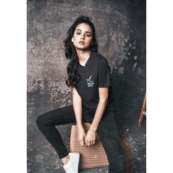 Mister Tee Дамска черна тениска Mister Tee ExhaleUB-MT1131-00155 - Черен, размер XS