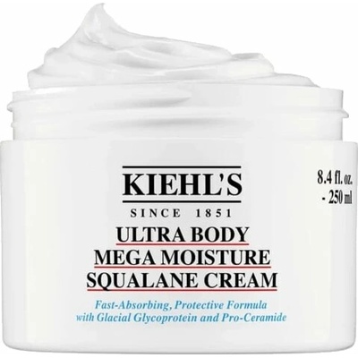 Kiehl's Ultra Body Mega Moisture Squalane Cream hydratační tělový krém pro ženy 250 ml