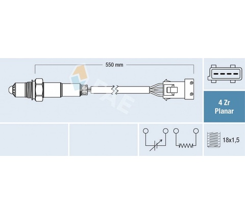 Lambda sonda FAE 77411