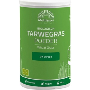 Mattisson Healthstyle Organic Wheat Grass Powder [125 грама]