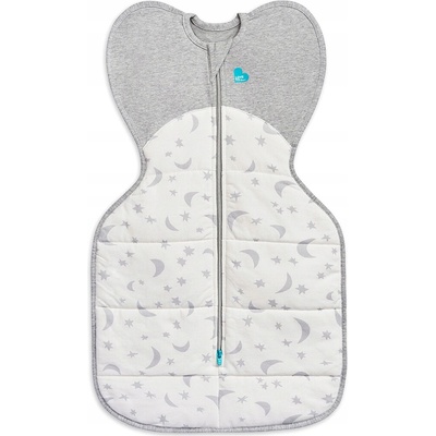 Swaddle UP Zavinovačka bílá měsíc Extra Warm