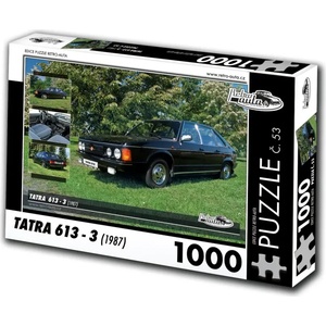 Retro cars - Puzzle Tatra 613-3 II (1987) - 1 000 piese