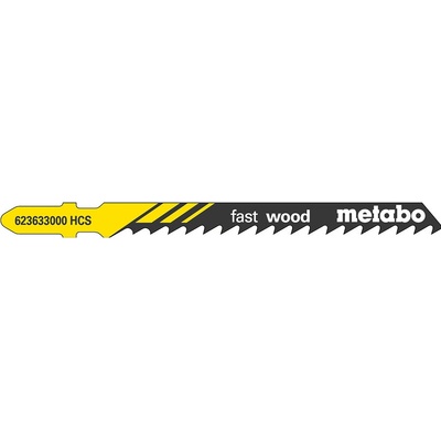 METABO 623633000 pilky HCS 74/4mm na dřevo, 5ks