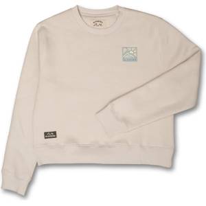 Bleubird Дамски пуловер Bleubird Women's Vetta Cropped Crew Jumper - Off White (916-7270-0113)