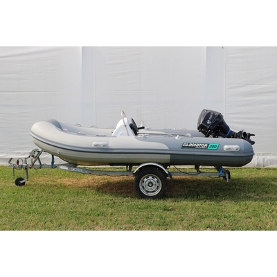 Gladiator RIB 380 AL SC a Tohatsu MFS9,9E EPS