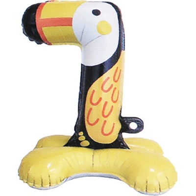 Prima-obchod Narozeninové nafukovací číslice stojící zvířátka barva 7 žlutá