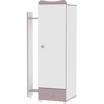 Lorelli Classic ГАРДЕРОБ sonic БЯЛО/КАПУЧИНО (10170080024)