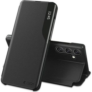 Tech-Protect Активен Калъф за Samsung A37, Tech-Protect Smart View Case, Черен (5906302392384)