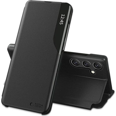 Tech-Protect Активен Калъф за Samsung A37, Tech-Protect Smart View Case, Черен (5906302392384)