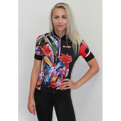 ROSTI GALLO lady dlouhý zip 2018 black-white-red