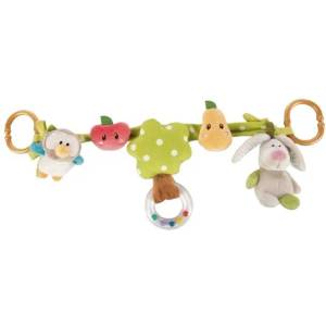NICI Бебешка играчка за количка NICI - с 5 елемента, 45 cm (48512)