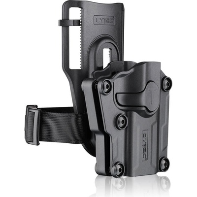 Cytac univerzálne Mega-Fit Gen2 znížená platforma pravá čierna