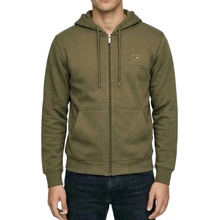 Lee Cooper Originals na zips kapucňou olivová