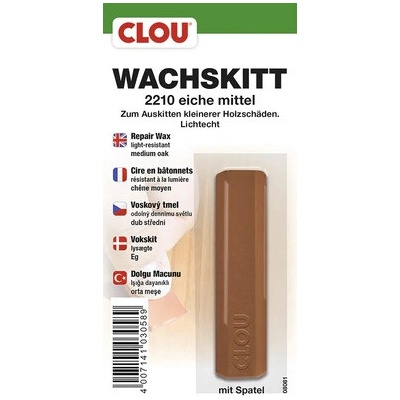 Clou voskový tmel 2210 dub stredne tmavý 15 g