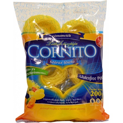 Cornito Těstoviny kukuřičné bez lepku vlasové hnízda 200 g