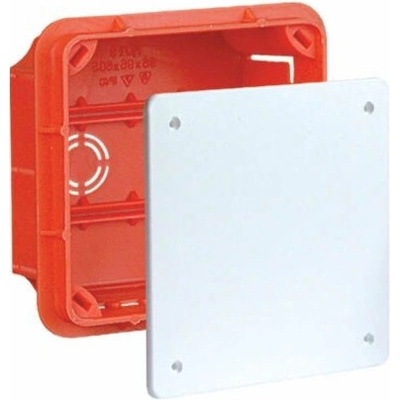 Elektro-Plast Krabice pod omítku PP/T3 100x100x62mm oranžová (11.3)