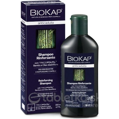 Biokap Anticaduta posilňujúci šampón proti vypadávaniu vlasov 200 ml
