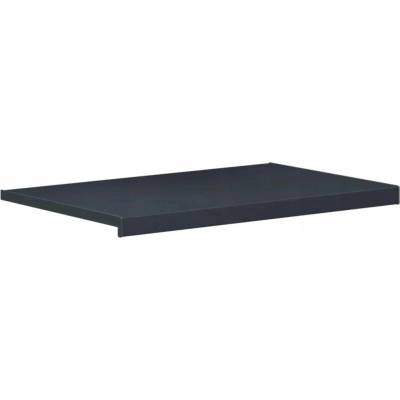 VidaXL Parapet okenní antracitový s kresbou dřeva 80 x 50 x 4,5 cm