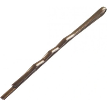 Eco & Hygiene Waved ball-less hair grip - 60 mm 100 ks боя Gold