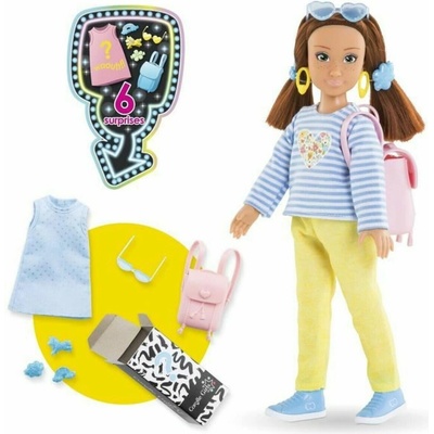 Corolle Zoé Shopping Set s hnedými vlasmi 28 cm