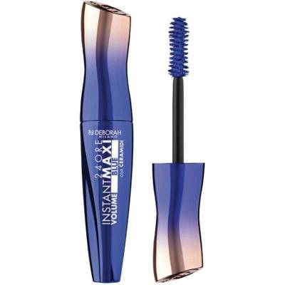 Deborah Milano modrá řasenka pro maximální objem řas s ceramidy Electric Blue 12 ml
