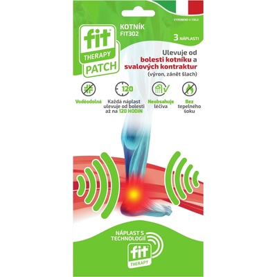 fit Therapy Náplast Fit - kotník 3 ks