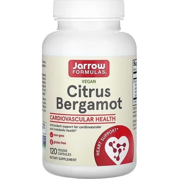 Jarrow Formulas Citrus Bergamot, екстракт от цитрус бергамот, 500 мг, 120 растителни капсули