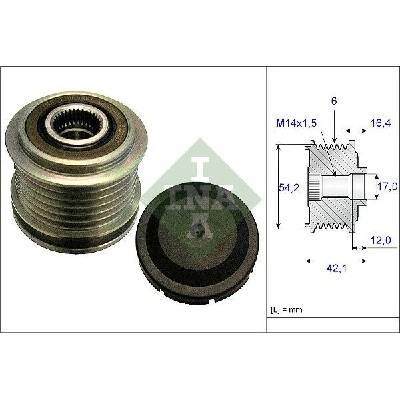 Předstihová spojka Schaeffler INA 535 0181 10 (535018110)