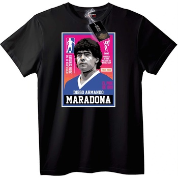 NOONEBRAND Тениска Диего Марадона Легенда - 3XL, White