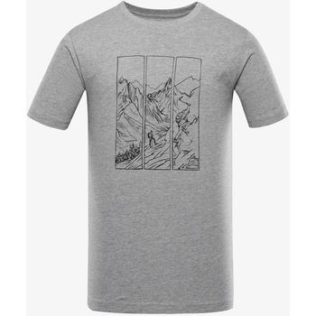 ALPINE PRO Мъжка функционална риза с охлаждащо сушене ALPINE PRO GREM ALPINE PRO | Siv | МЪЖЕ | 6XL