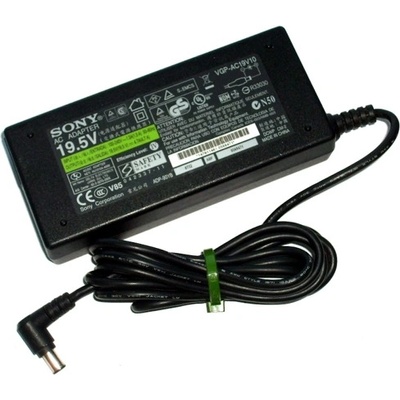 Захранване (оригинално) за лаптопи Sony Vaio, 19.5V/4.7A/92W, 6.5 x 4.4