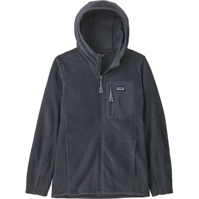 Patagonia Детско поларено яке Patagonia Kid's R1 Air Full-Zip Hoody Fleece jacket - Smolder Blue (703-4108-0214)