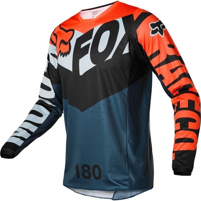 Fox Racing 180 Trice sivo-oranžový