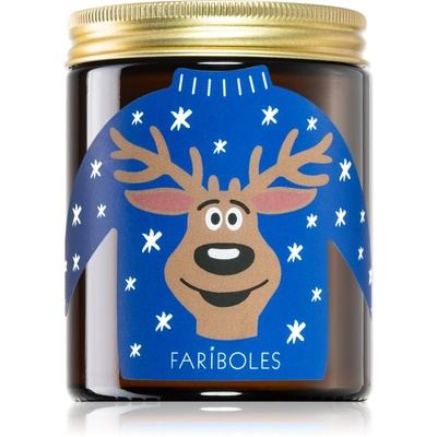 FARIBOLES Christmas Jumper Blue ароматна свещ 140 гр