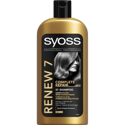 Syoss Renew 7 Complete Repair vlasový šampón pro poškozené vlasy 500 ml