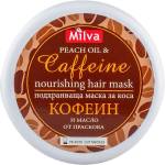 Milva Nourishing mask with caffeine and peach oil 250 ml