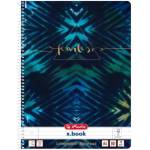 Herlitz Herlitz: Batik Fearless тетрадка с линии, спирална, A4 (50044160)
