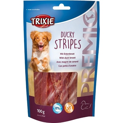 TRIXIE Premio - Лакомство за кучета, накъсани лентички с патешко месо - 100 гр