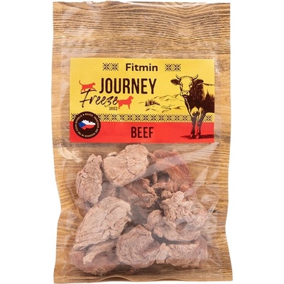 Fitmin Freeze Journey Mrazením sušené hovädzie pre psov a mačky 25 g