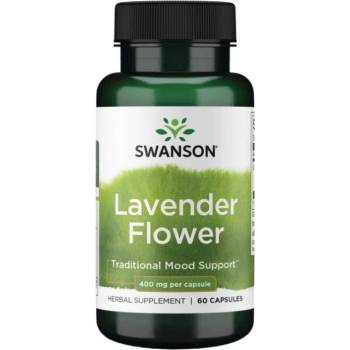 Swanson Lavender Flower 400 mg [60 капсули]