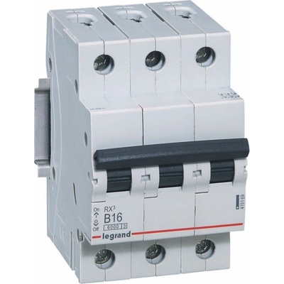 LEGRAND nadproudový vypínač RX3 B 16A S303 419169